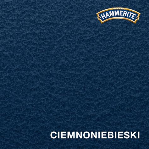 Hammerite Prosto Na Rdzę Ciemnoniebieski Młotkowy 0 7L AkzoNobel