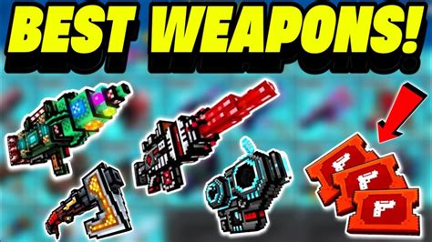 Best Gallery Weapons In Pixel Gun D Youtube