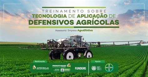 Treinamento Sobre Tecnologia de Aplicação de Defensivos Agrícolas