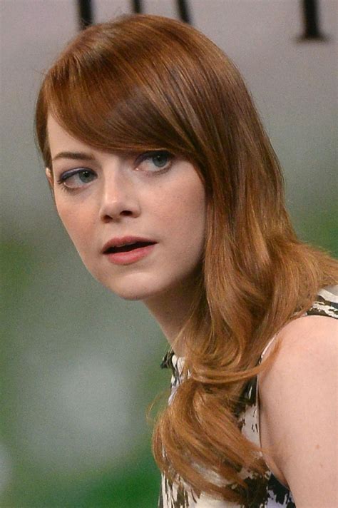 Emma Stone At Good Morning America In New York City July 2014