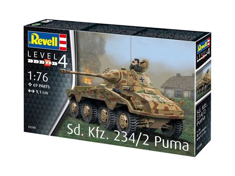 Revell Plastic Modelkit Military Sd Kfz Puma