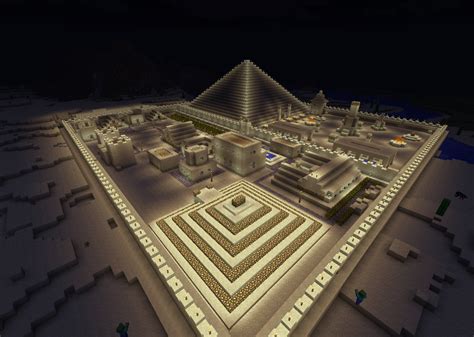 Egypt town in MineCraft by Yahmos on DeviantArt