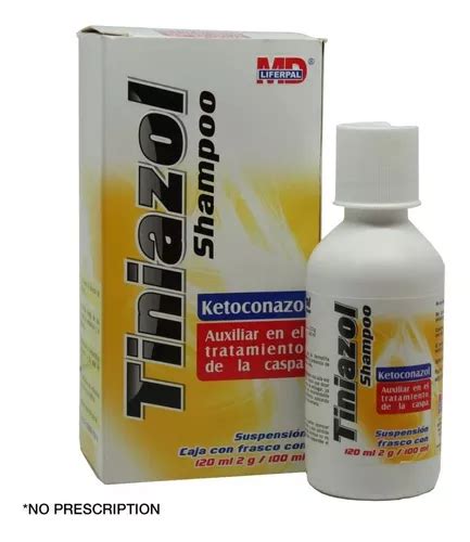 Tiniazol Shampoo Alopecia Seborrea Y O Caspa En Venta En Jiquilpan