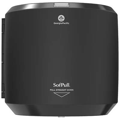 Sofpull Center Pull High Capacity Hand Towel Dispenser Trans Smoke