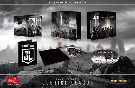 Zack Snyders Justice League Un Steelbook K Hdzeta Maj Aper U