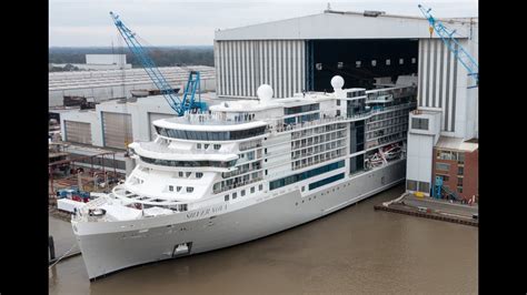 MEYER WERFT Ausdocken Silver Nova Float Out YouTube