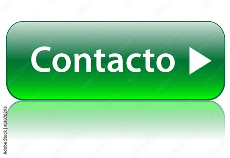 Botón Web Contacto Servicio Al Cliente Contáctenos Llámenos Stock