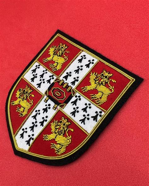 Cambridge University Hand Embroidered Blazer Badge Militox