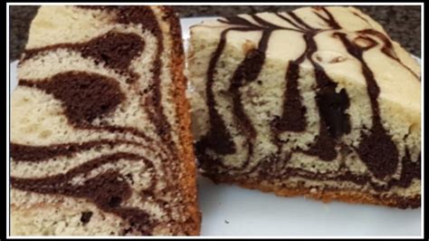 Easy Marble Cake ഓവനും ബീറ്ററും ബട്ടറും പ്രഷർ കുക്കറും ഇല്ലാതെ ഒരു മാ