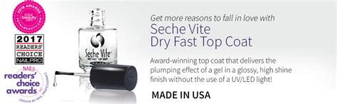 kit  seche vite top coat  oz  ml amazonca beauty