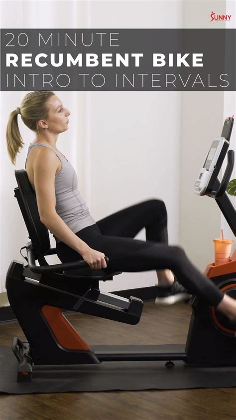 Intro To Recumbent Bike Intervals Workout For Beginners Recumbent Bike Workout Cycling