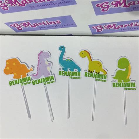 Topper Para Docinhos Dinossauro Elo7 Produtos Especiais