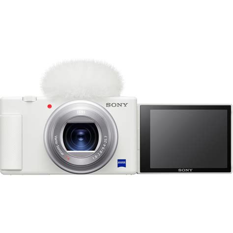 Sony Cybershot Zv 1 4k Vlog Camera White Jb Hi Fi