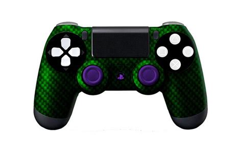 PS4Controller-GreenBlackCarbonFiber | Ps4 controller, New technology ...