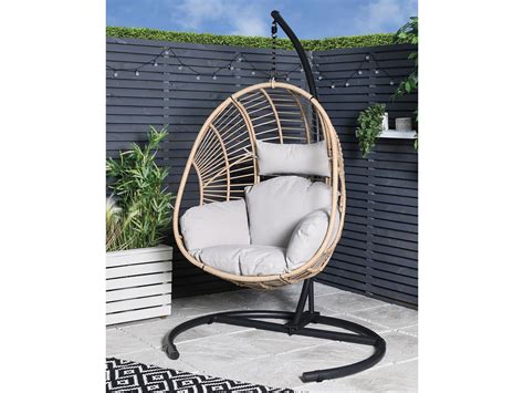 Outdoor Wicker Hanging Egg Chair Atelier Yuwa Ciao Jp