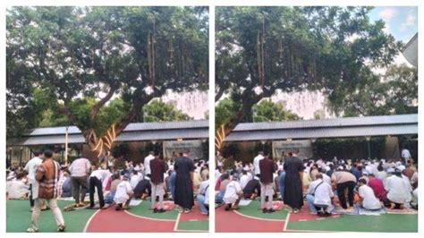 Salat Iduladha H Ratusan Jemaah Mulai Datangi Masjid Agung Sunda