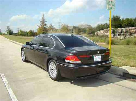 Buy used 2002 BMW 745Li Black/Tan NO RESERVE IT WILL SELL!!! Sedan 4 ...