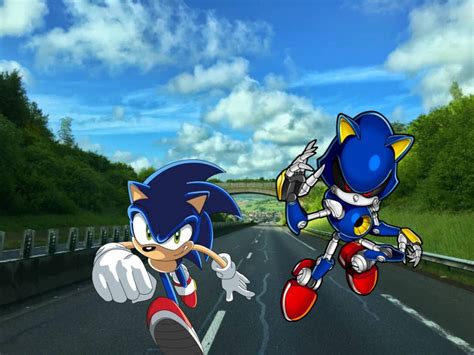 Sonic X: Sonic vs Metal Sonic by shinyanimals on DeviantArt