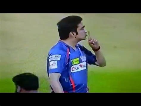 Gautam Gambhir Silent Rcb Fans At Chinnaswamy Stadium Crowd After Match