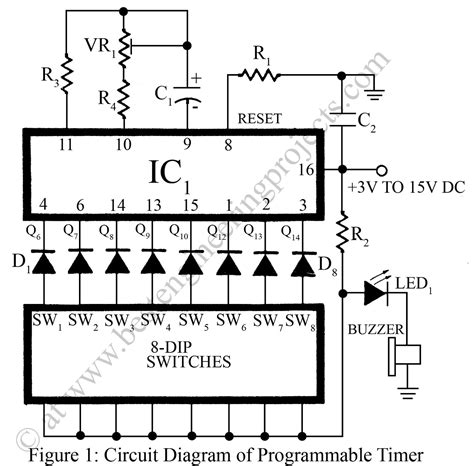 Programmable Timer Circuit - Engineering Projects