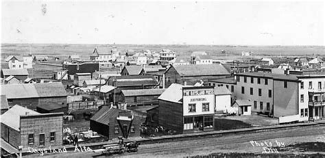 Historical photos photographs of Daysland Alberta