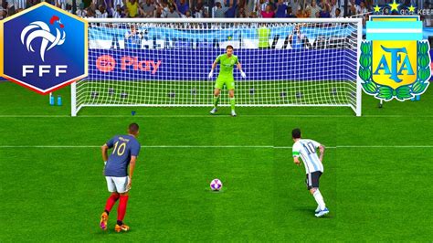 Fifa 23 Argentina Vs France I Penalty Shootout I Final Fifa World Cup 2022 Qatar I Youtube