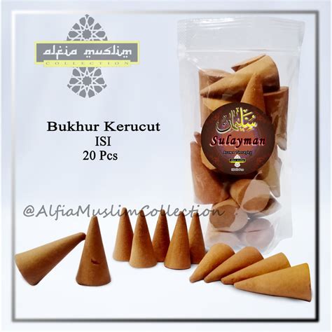 Jual Buhur Kerucut Bukhur Aroma Sulaiman Dupa Arab Pengharum Ruangan