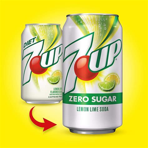 Up Lemon Lime Zero Sugar Soda Oz Cans Pack Of Walmart