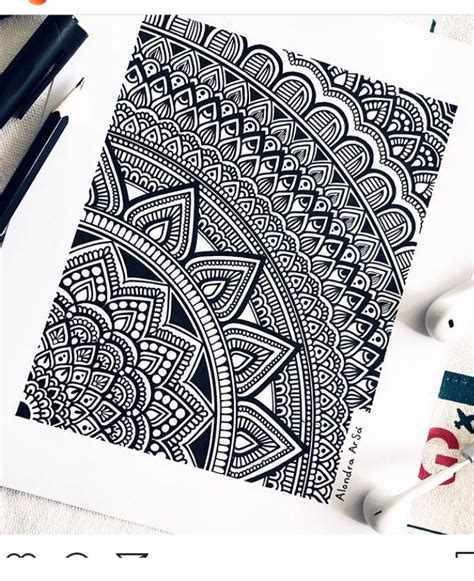 Easy Mandala Drawing