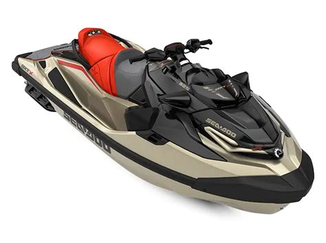 2025 Sea Doo RXT X 325 Metallic Tan Lava Red Premium For Sale In