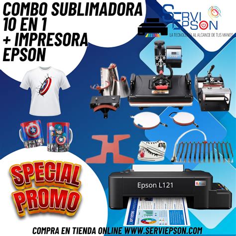 Combo Sublimadora En Impresora Ventas De Equipos De Sublimaci N