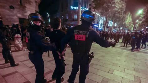 Disminuyen Las Protestas En Francia En Su Séptima Noche Con 72