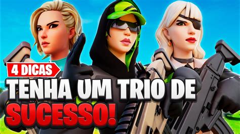 Dicas Para Virar Um Trio Duo Pro Player No Fortnite Youtube