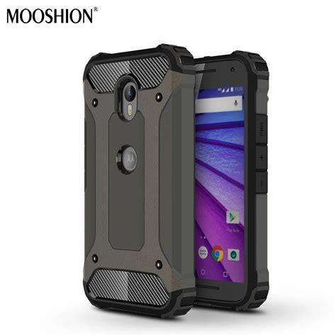 Mooshion Shockproof Cases For Motorola Moto G Case Dual Layer Hybrid