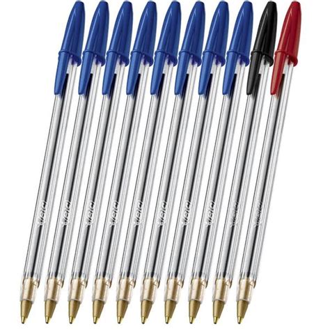 Caneta Esferográfica BIC Cristal Dura Mais A Clássica Azul Ponta 1