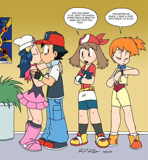 The Many Loves Of Ash Ketchum By Jbwarner86 On DeviantArt