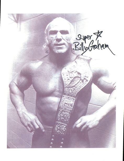 Superstar Billy Graham signed 8x10 Photo – Signed By Superstars