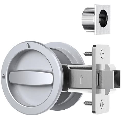 Buy AST Pocket Door Lock, Privacy Cavity Sliding Door Lock with
