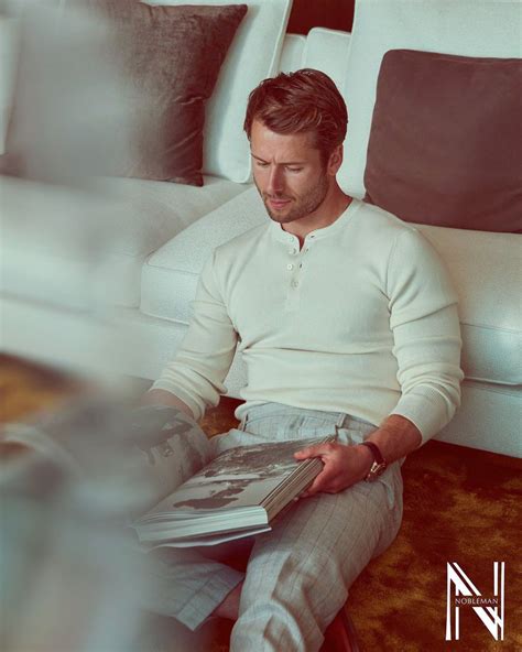 Glen For Nobleman Magazine Glenn Powell Combat Clothes Glen Powell