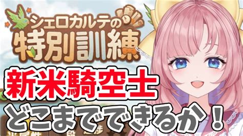 【初見🔰 Granblue Fantasy】シェロカルテの特別訓練にグラブル新米騎空士が挑む！日課＆雑談【グランブルーファンタジー】 My