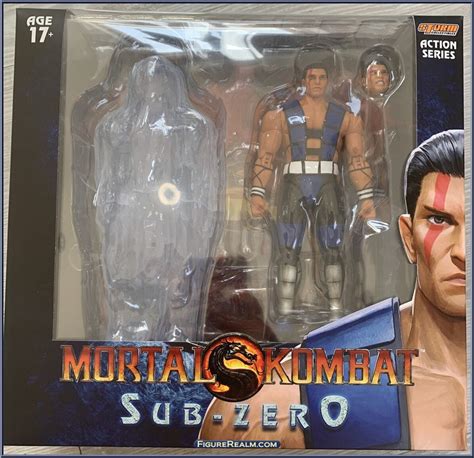 Sub Zero Unmasked Mortal Kombat Basic Series Storm Collectibles