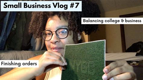 Small Business Vlog 7 Pulling An All Nighter To Finish An Order