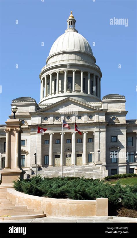 State Capitol building Little Rock Arkansas Stock Photo - Alamy