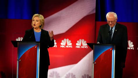 Viewers Guide Clinton Sanders Clash In Debate