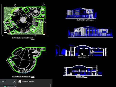 Discoteca En AutoCAD Descargar CAD 1 21 MB Bibliocad