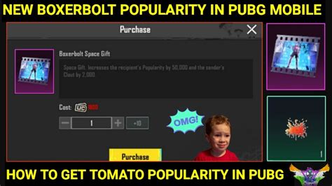 New Boxer Bolt Popularity In Pubg Mobile How To Get Tomato