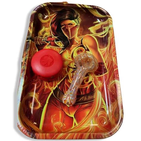 Ugnis Fire Rolling Tray, Grinder, Pipe Set: Signature Series - Seven ...