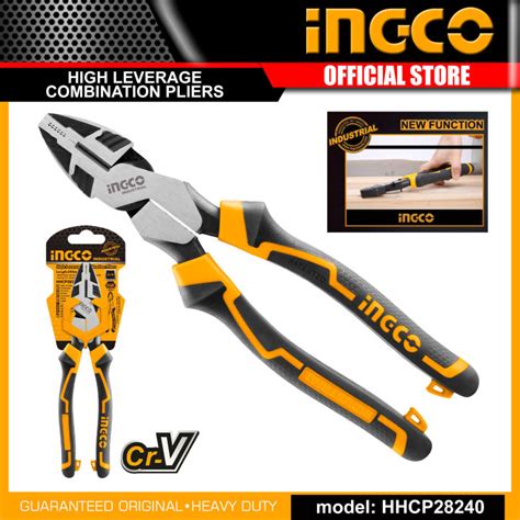 Ingco High Leverage Combination Pliers Hhcp Iht Lazada Ph