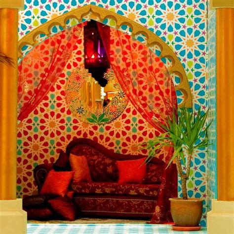 A part from interior design of Arabic house