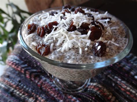 φυτοφάγοι Θεσσαλίας Chia Kheer Pudding Ωμοφαγικό ρυζόγαλο με Chia